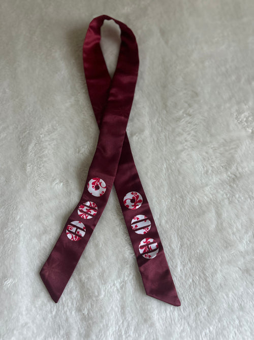 Arirang Satin Hair Scarf – K-Pop Concert Accessory