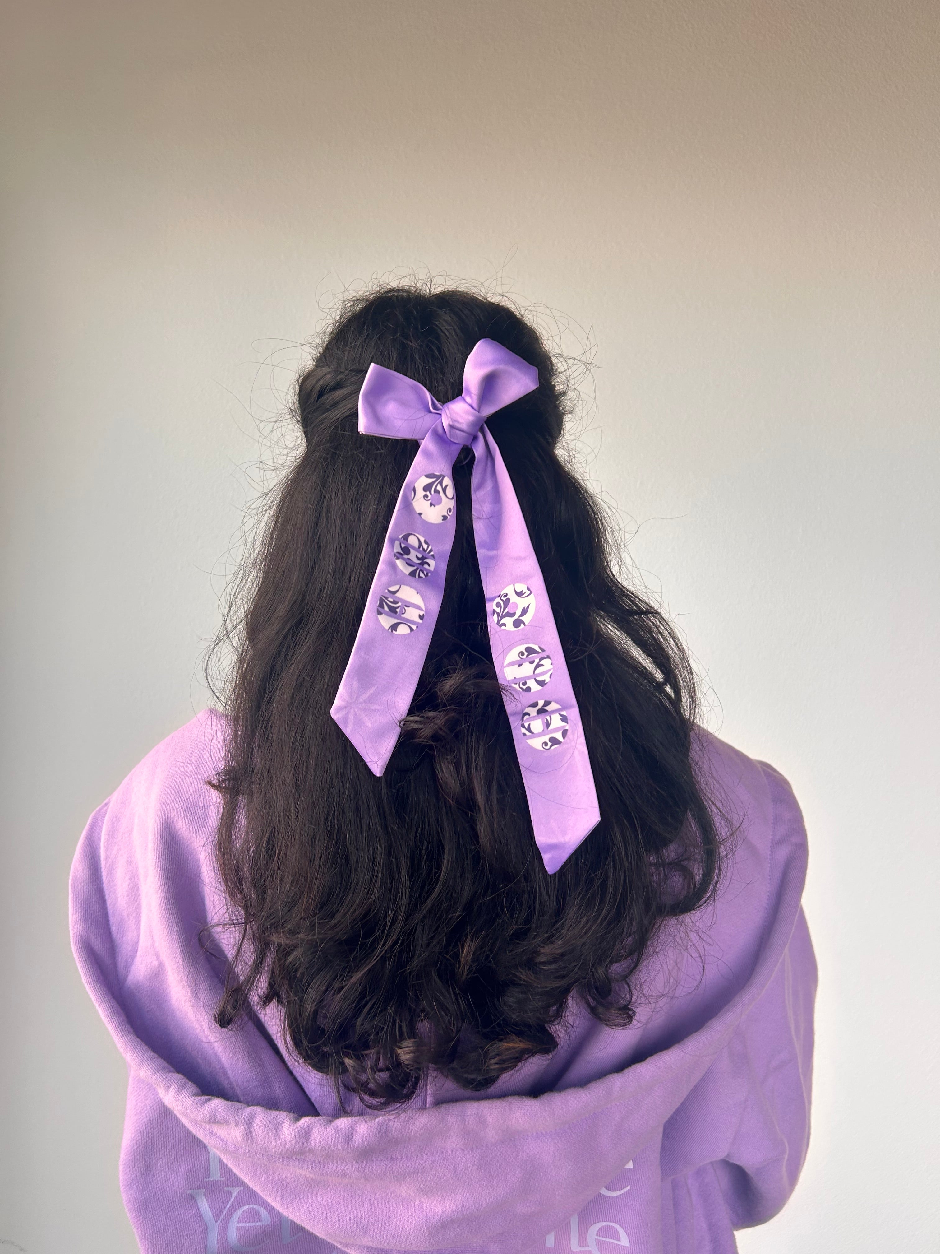 Arirang Satin Hair Scarf – K-Pop Concert Accessory