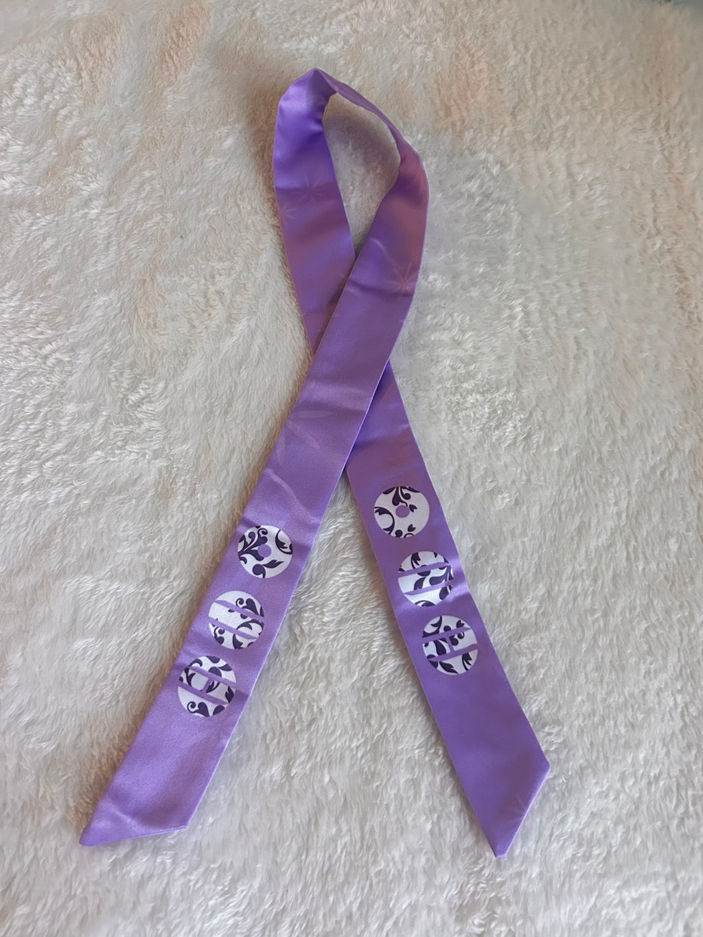 Arirang Satin Hair Scarf – K-Pop Concert Accessory