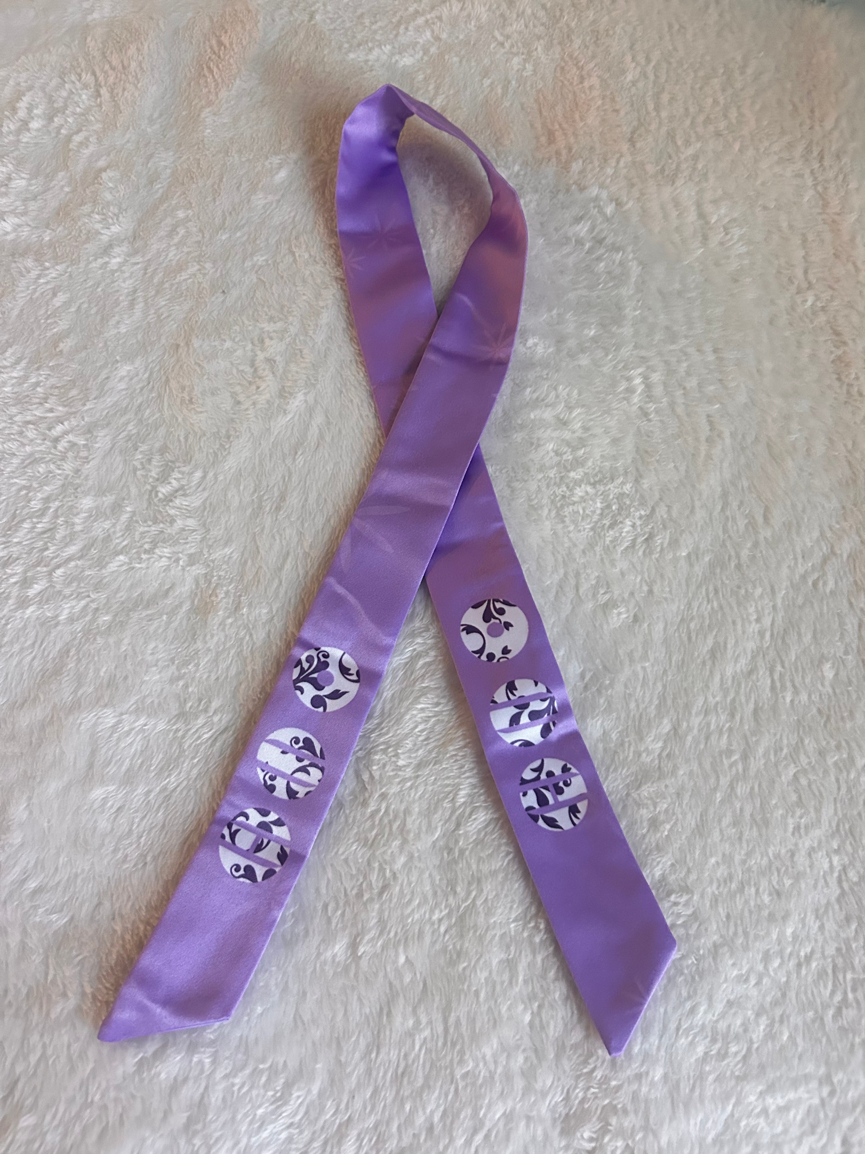 Arirang Satin Hair Scarf – K-Pop Concert Accessory
