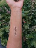 J-hope inspired 'Hope' Temporary Tattoo