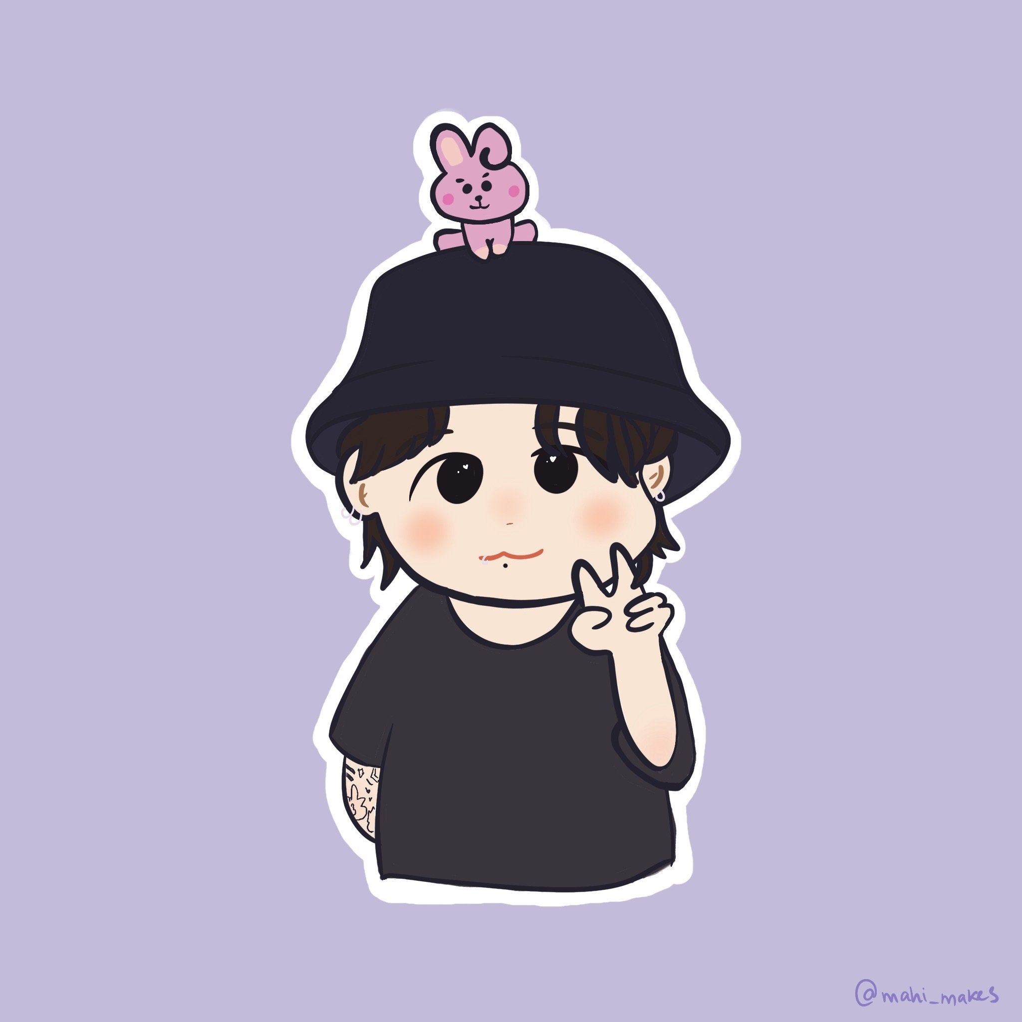 Jungkook & Cooky sticker