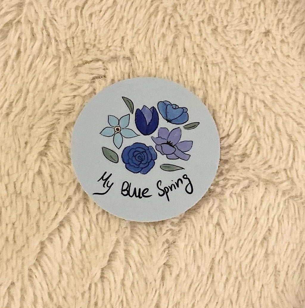 Blue Spring sticker