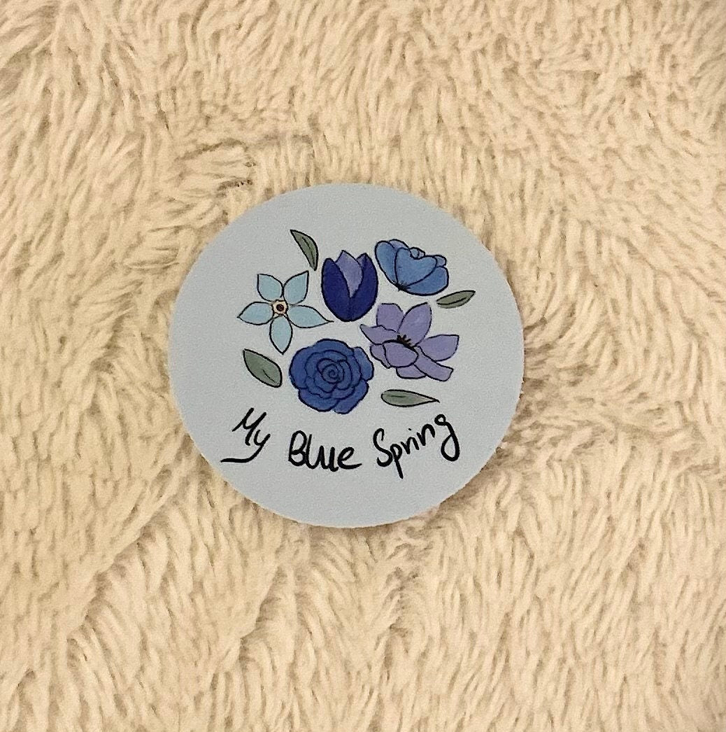 Blue Spring sticker