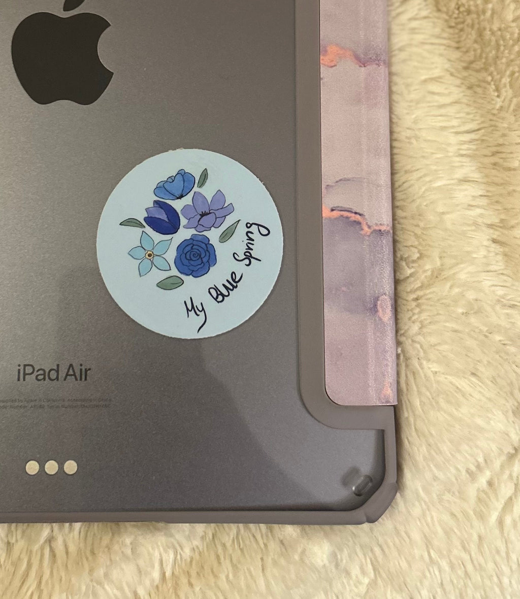 Blue Spring sticker