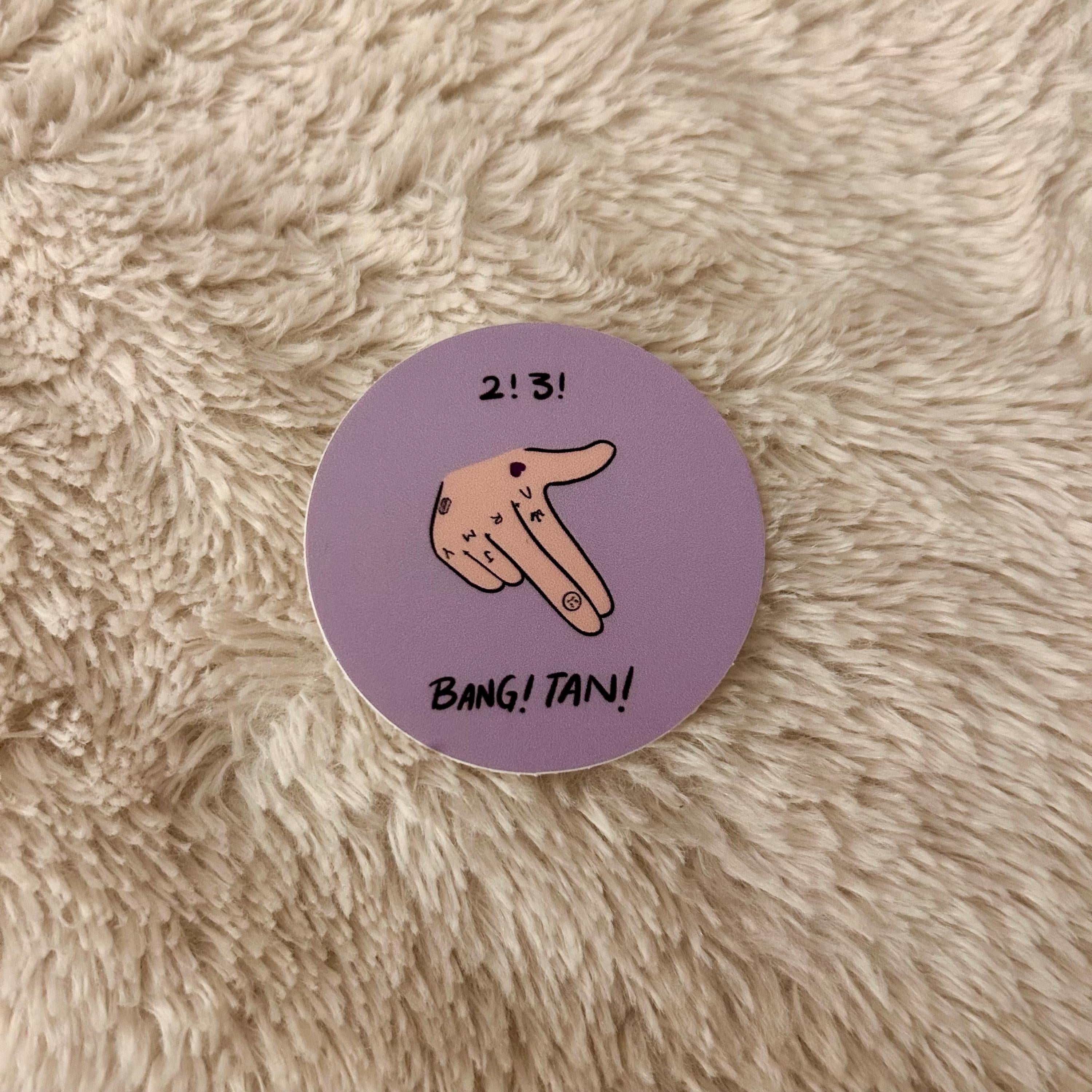 BTS greeting sticker; 2!3! Sticker