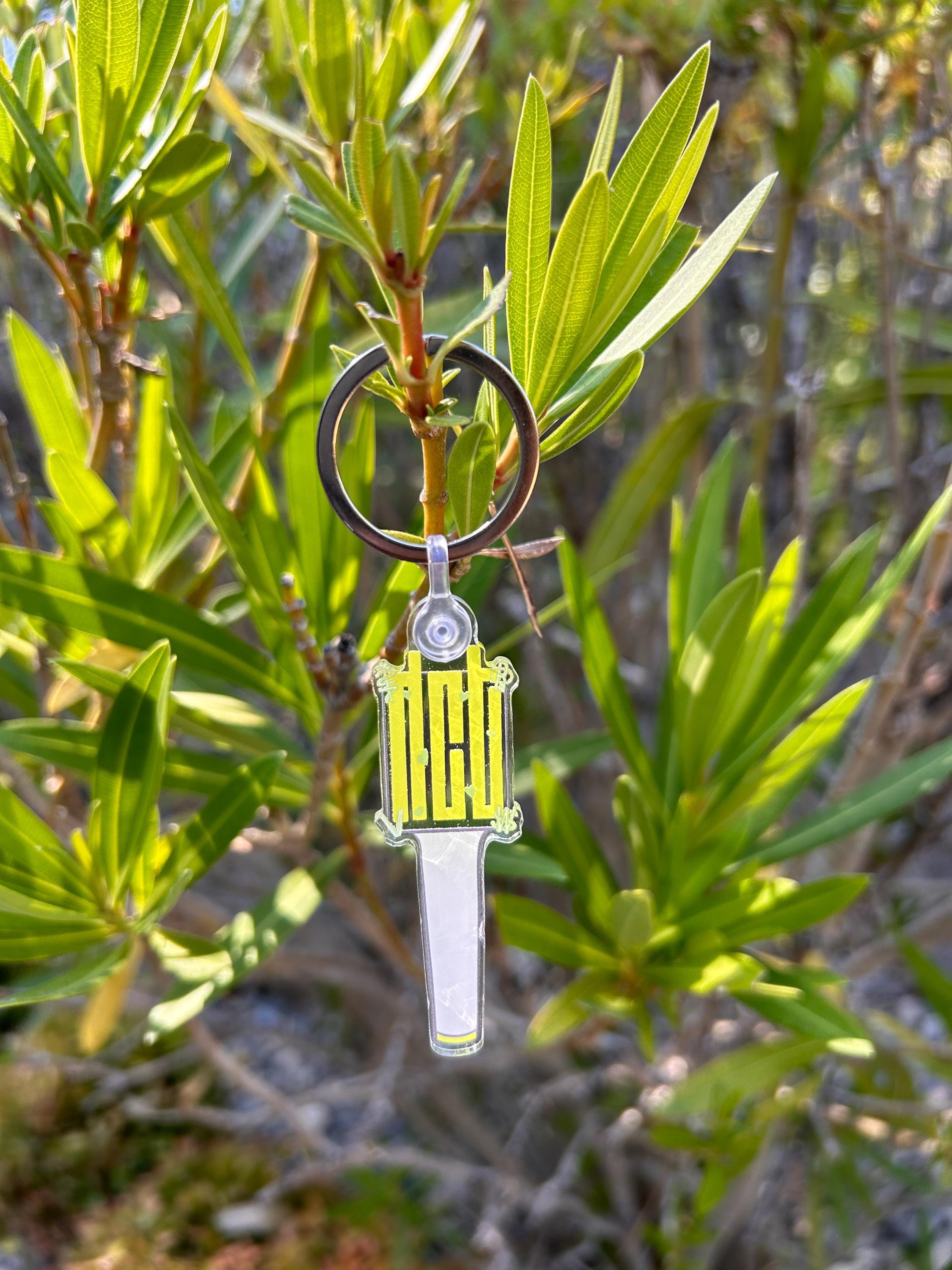 NCT lightstick keychain