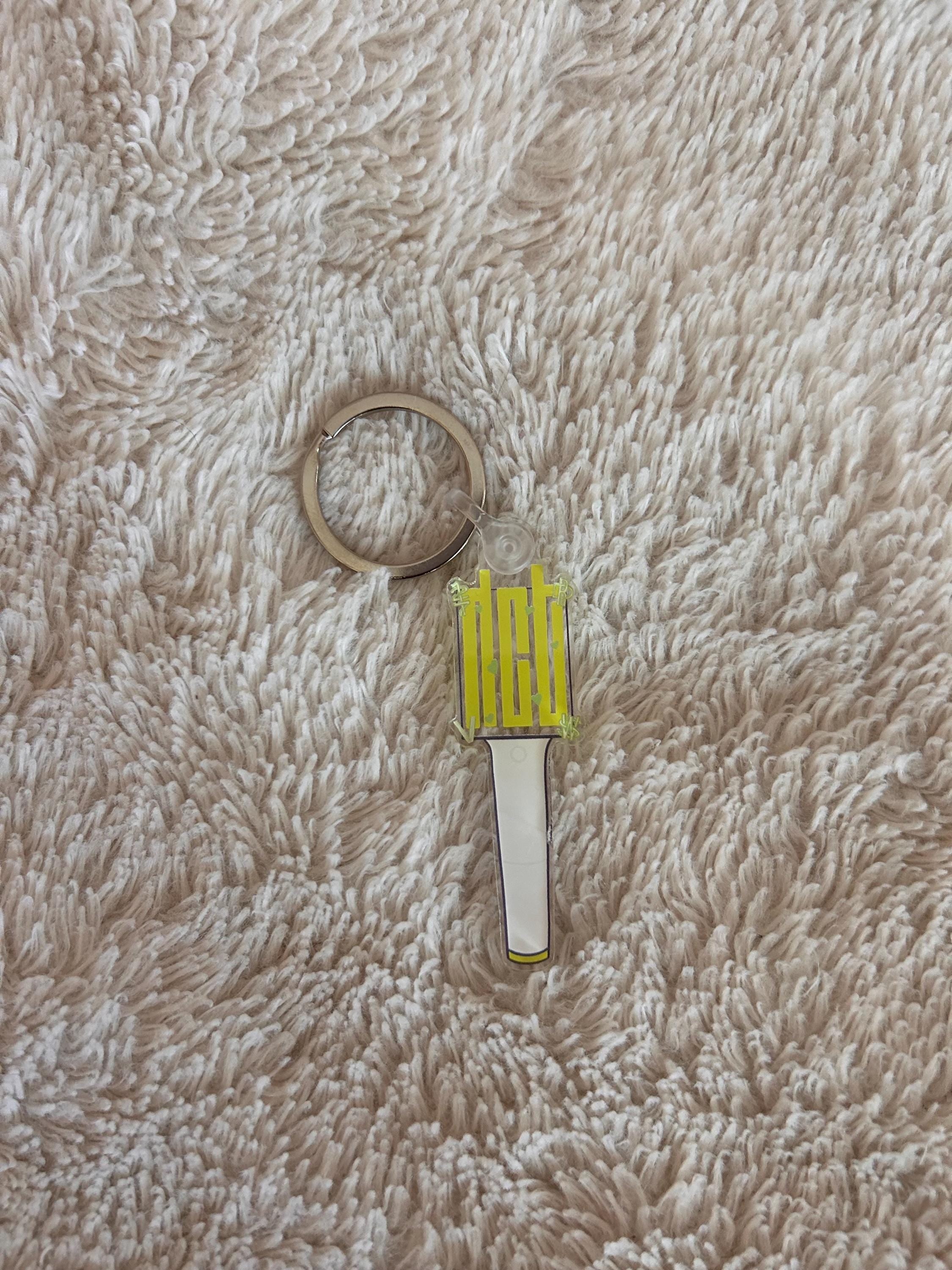 NCT lightstick keychain