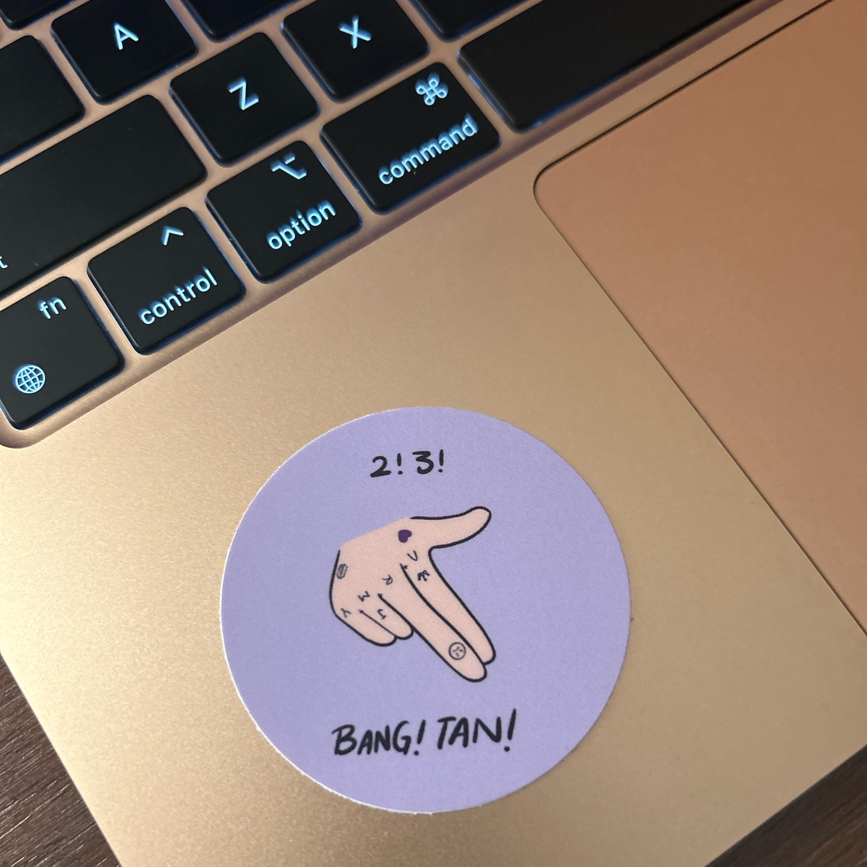 BTS greeting sticker; 2!3! Sticker