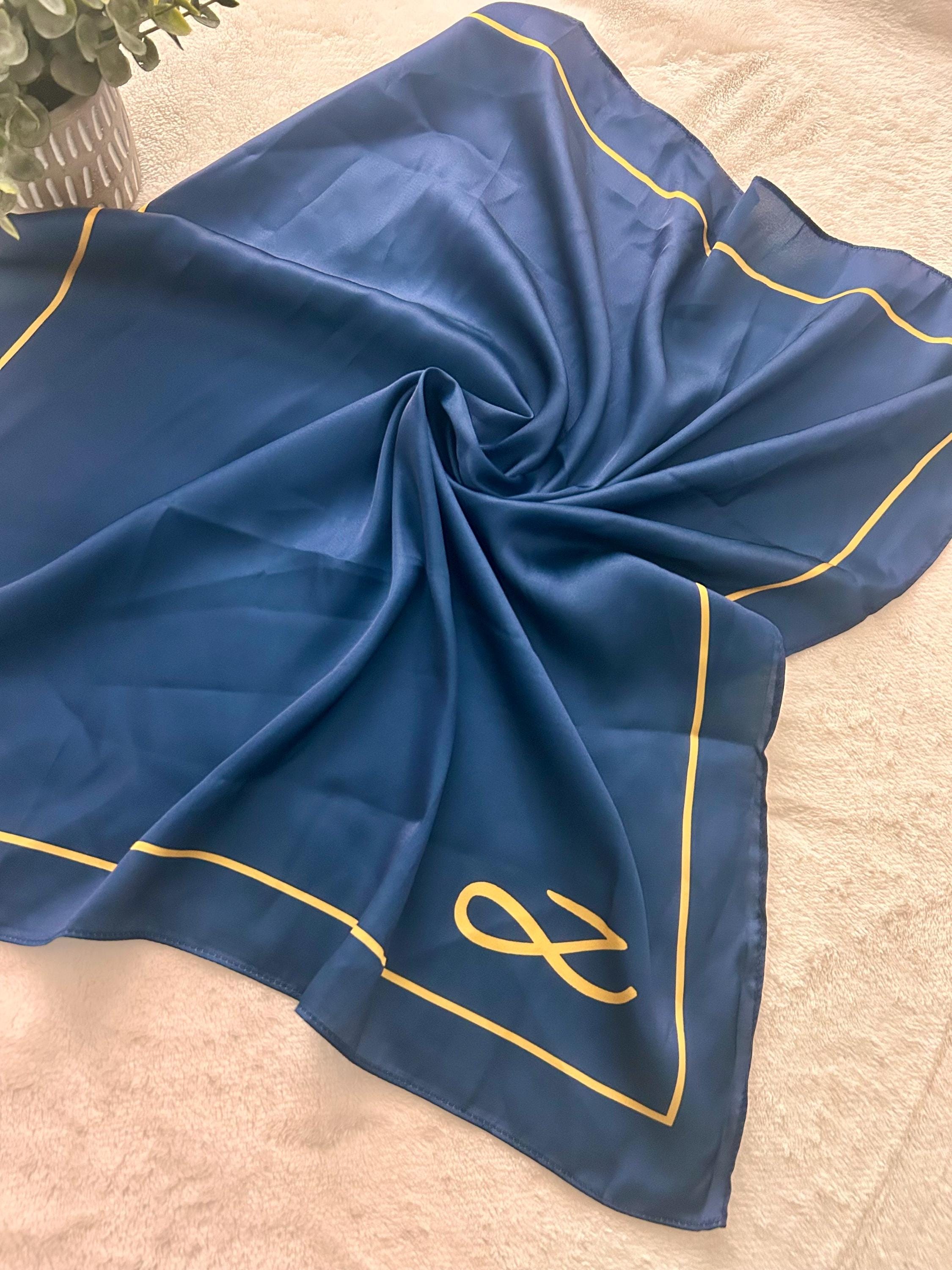 Jungkook Inspired Green Satin Scarf, BTS Fashion Accessory